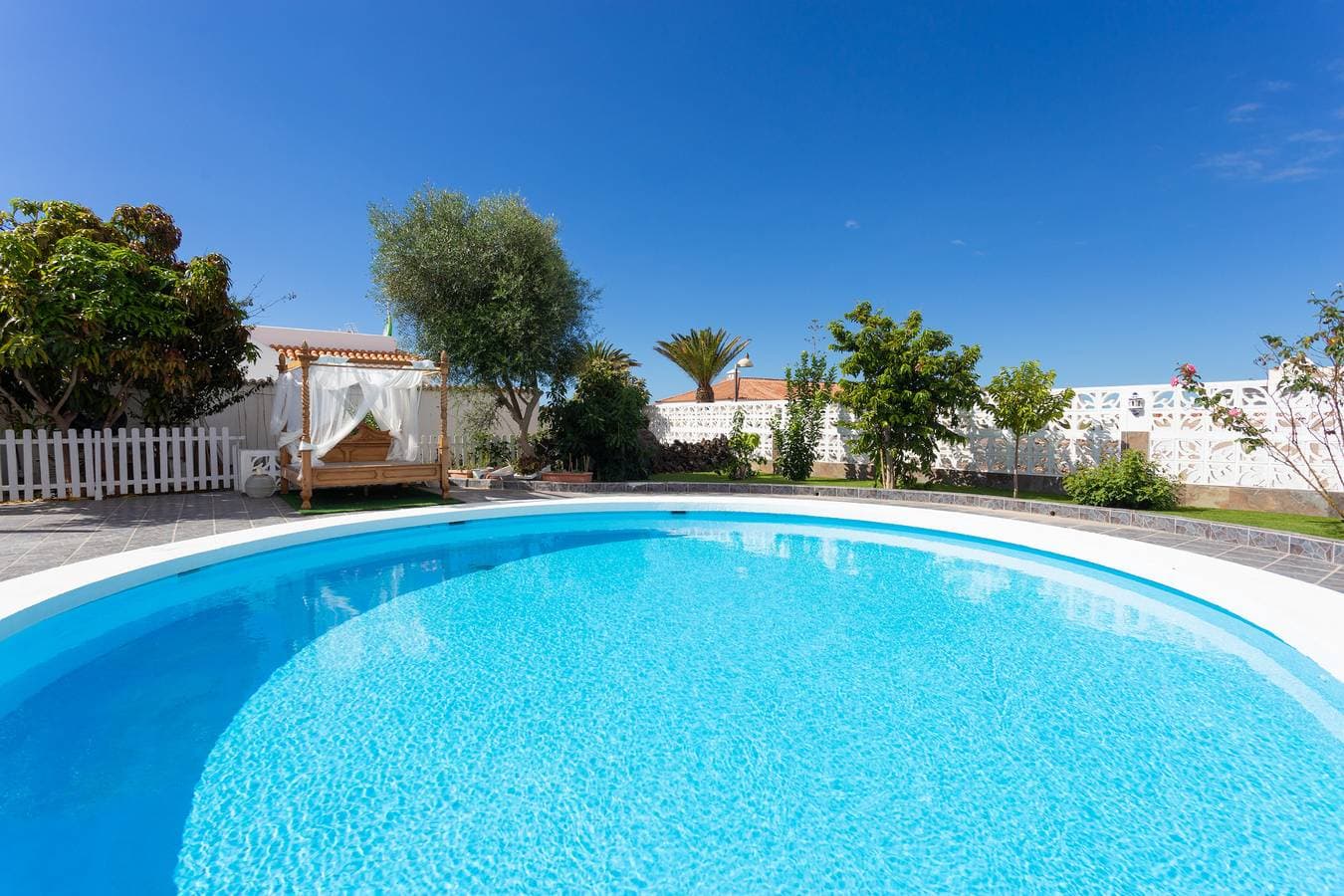 Foto 2 von 36: Bungalow Palm Mar mit Privat-Pool, Garten und gratis W-Lan