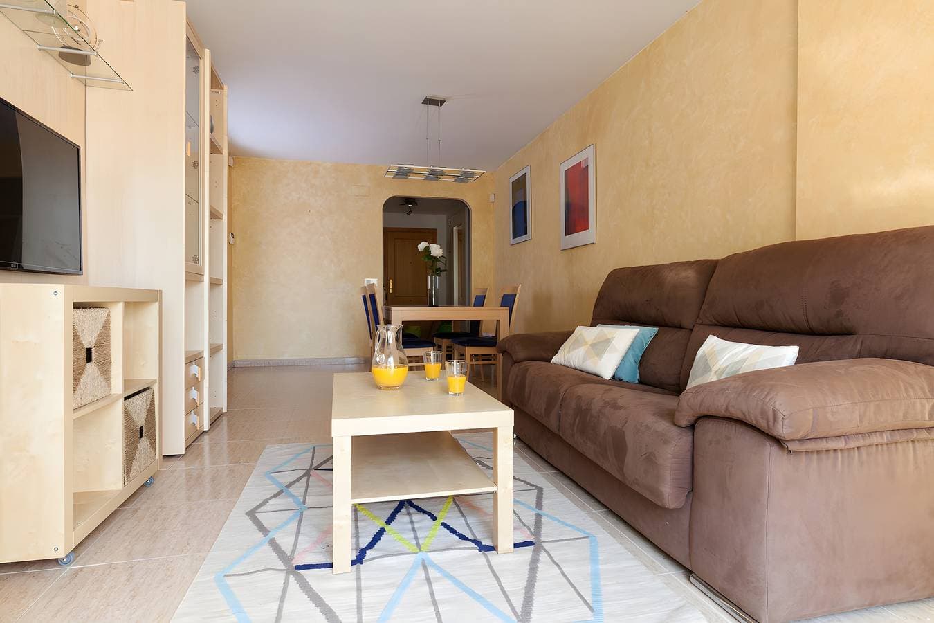 Foto 5 von 29: Ferienwohnung 'Jardines De Playa Gandia' mit Gemeinschaftspool, WLAN und Klimaanlage