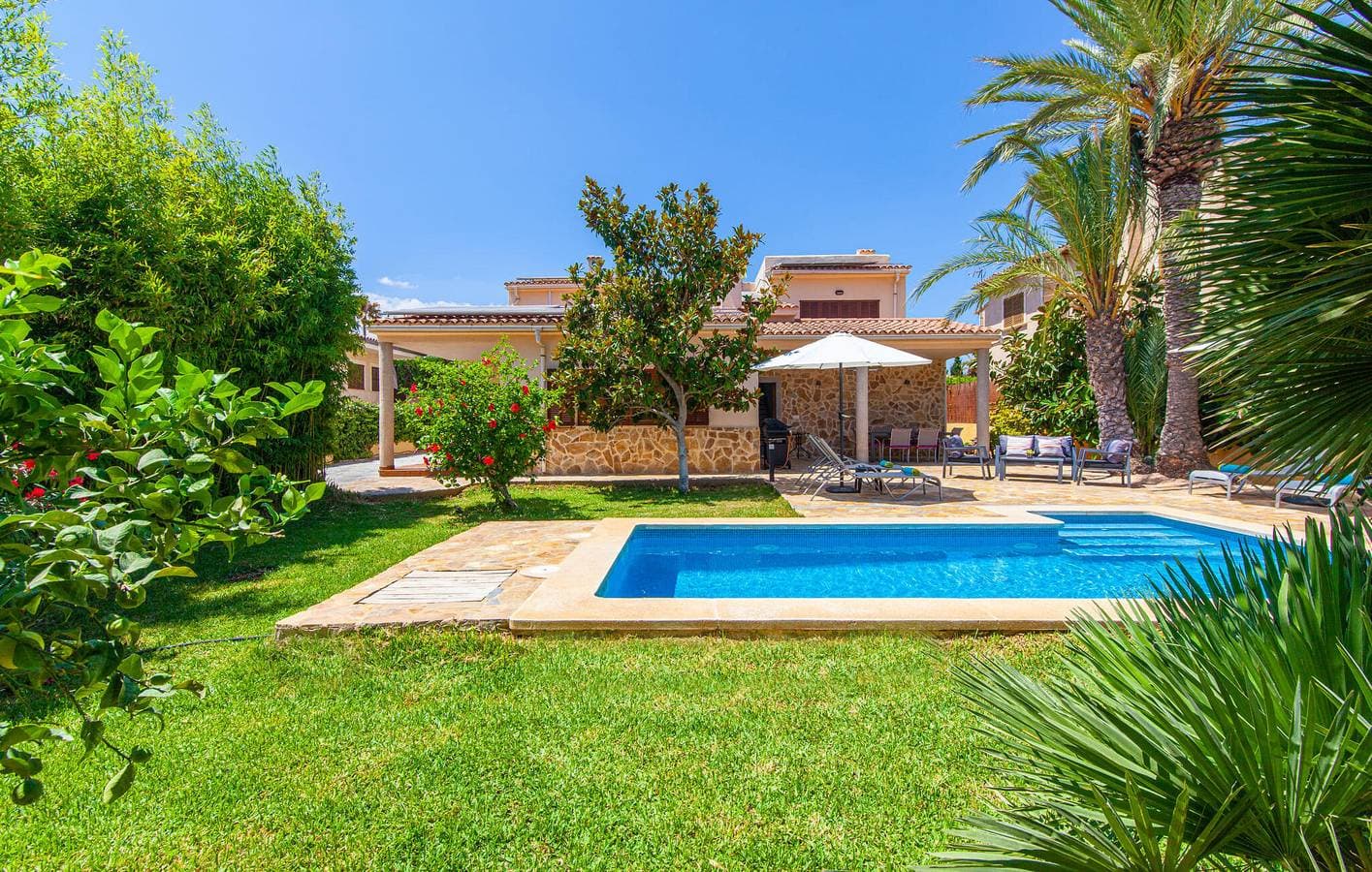 Foto 11 von 37: Rückzugsort am Meer mit Terrasse, Pool und Grill - 2 km zum Strand von Caló d'en Rafalino