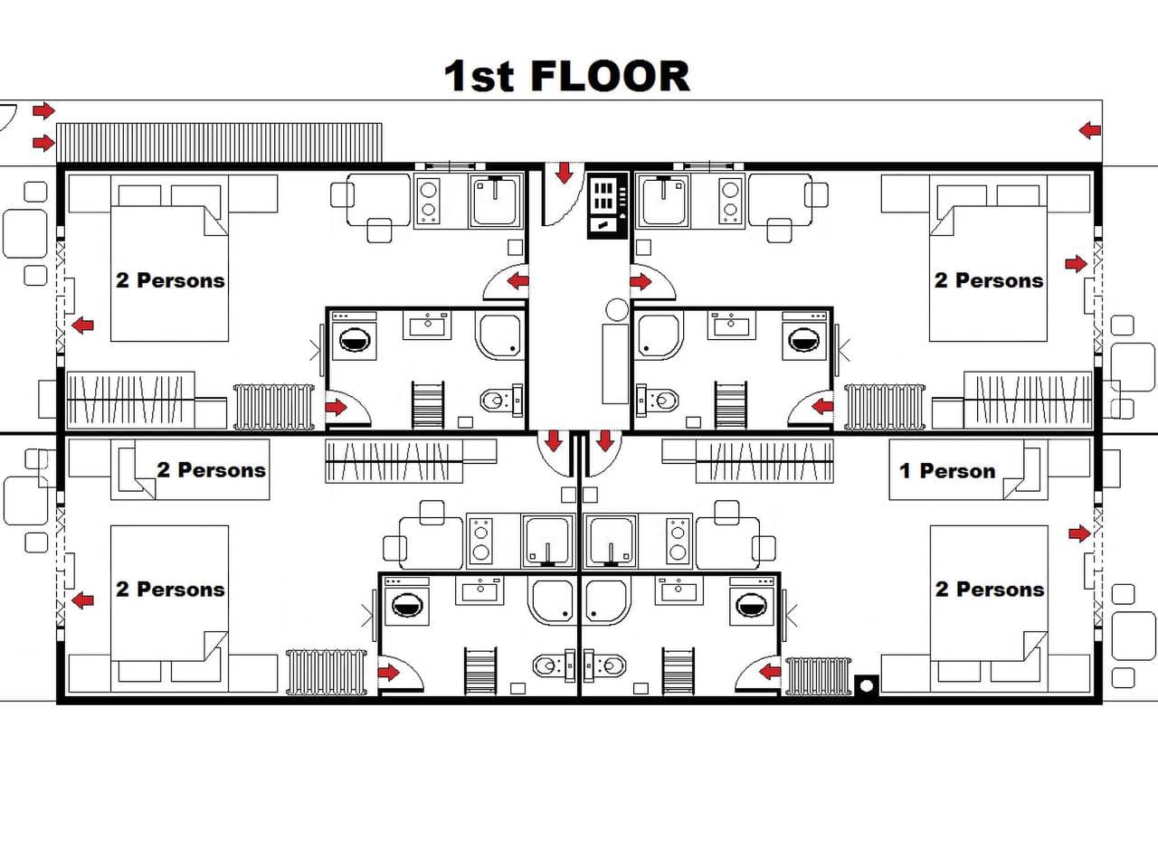 Foto 11 von 12: Studio für 3 Personen