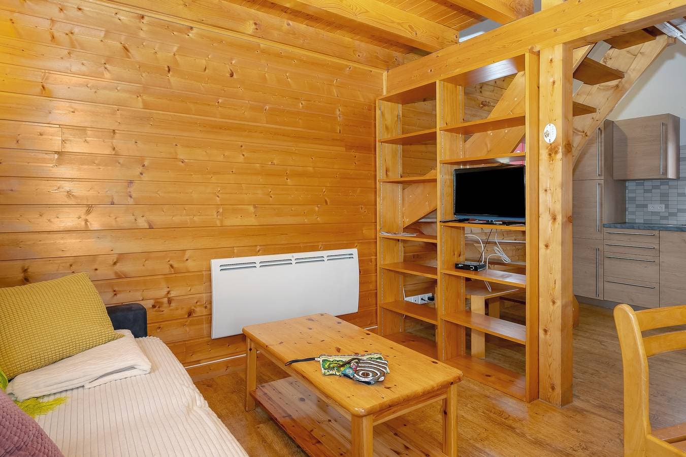 Foto 12 von 20: Chalet '228 - Village Nordique' mit Bergblick, Gemeinschaftspool und privater Terrasse