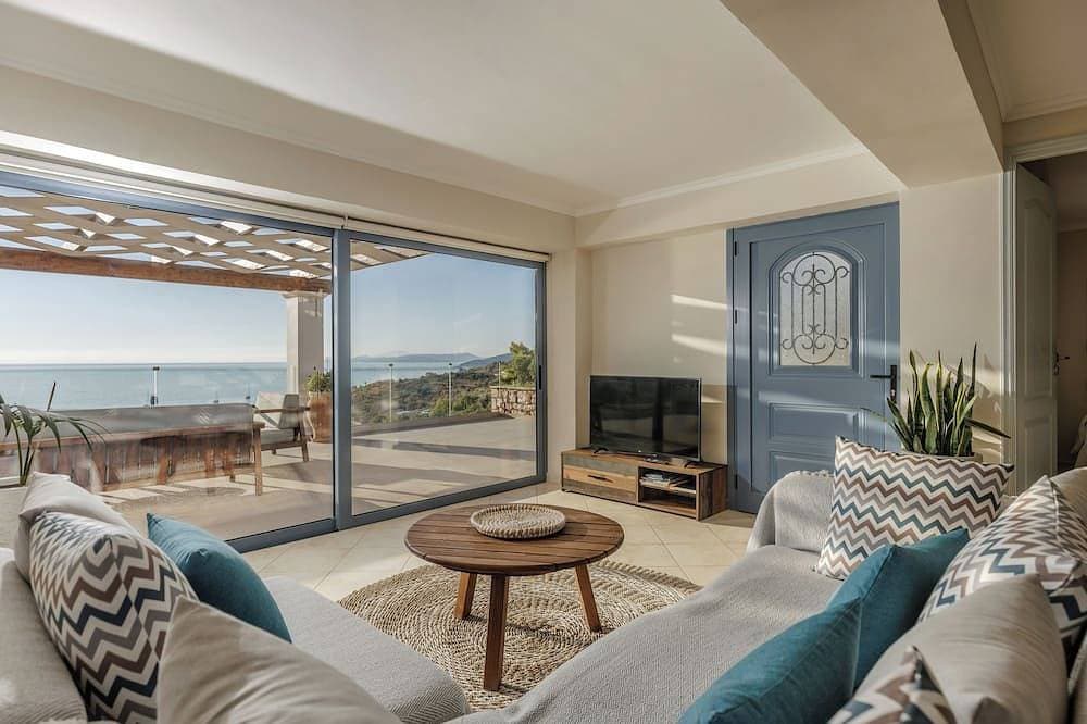 Foto 6 von 30: Amazing sea view and private pool - Blue Sea House at 200 m from the beach