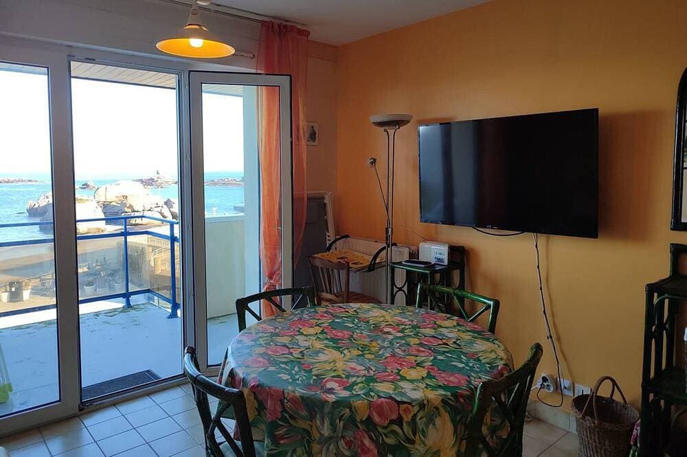 Foto 13 von 13: 3*-Apartment mit Balkon und Parkplatz gegenüber dem Strand von Trégastel