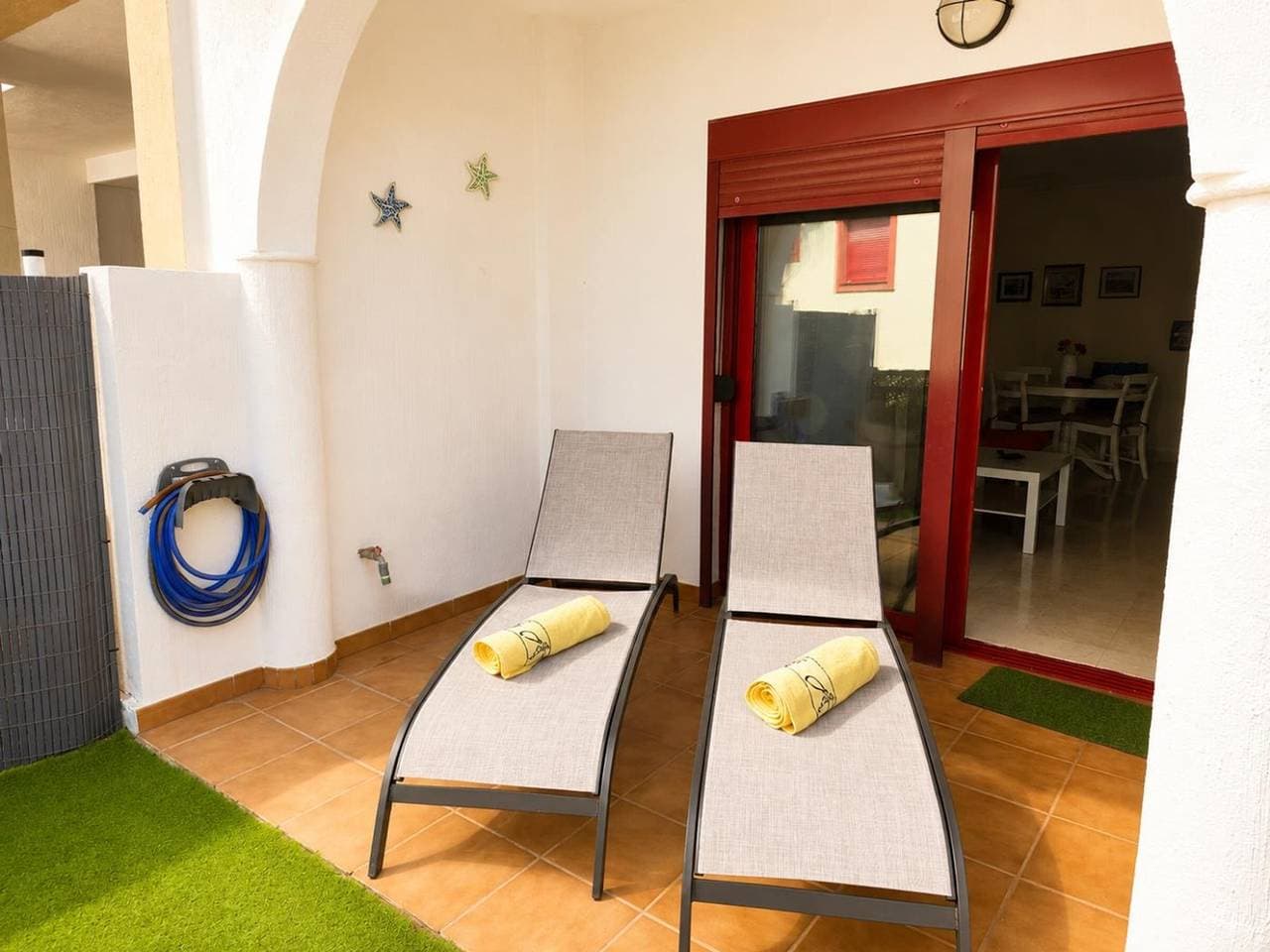 Foto 6 von 25: Oase Palm Mar - Charmante Wohnung mit Terrasse und Zugang zu Pools, nahe Strand und Annehmlichkeiten
