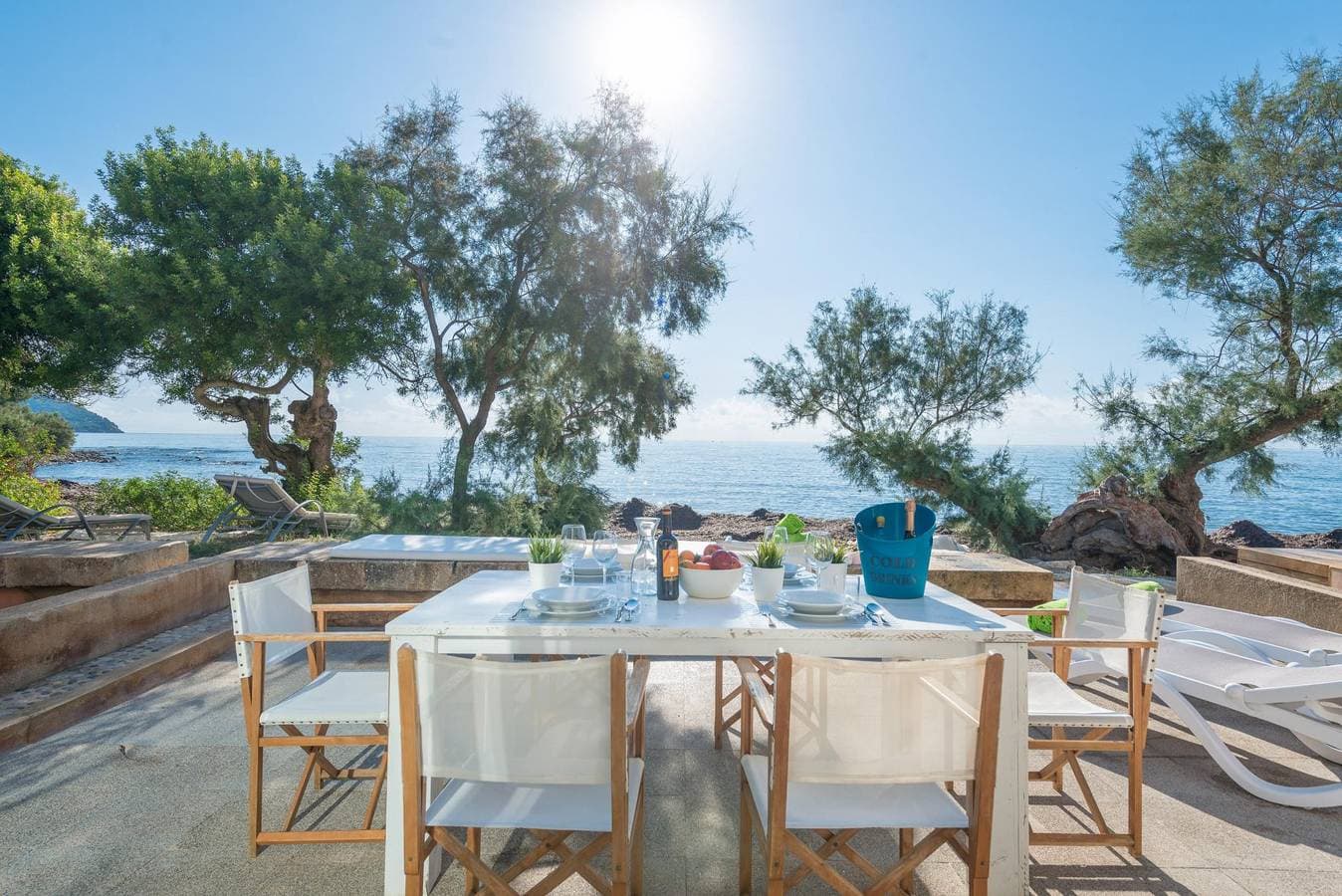 Foto 6 von 41: Port Nou Ca Na Cati - Ferienhaus mit Meerblick in Cala Bona. WiFi gratis