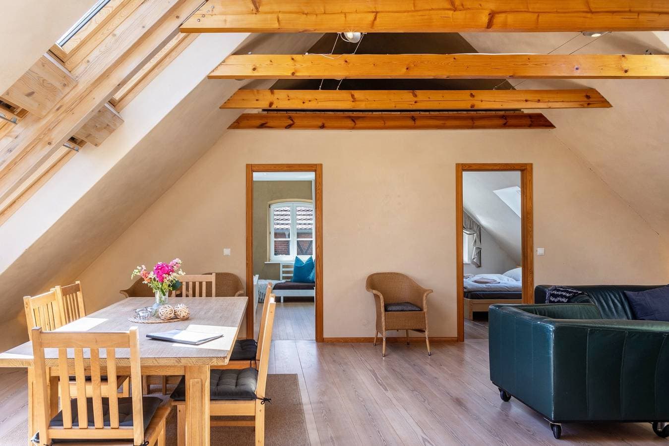 Foto 10 von 44: Ferienhaus 'Der Flusshof, Ferienhaus' mit gemeinsamer Terrasse, gemeinsamem Garten und Wi-Fi