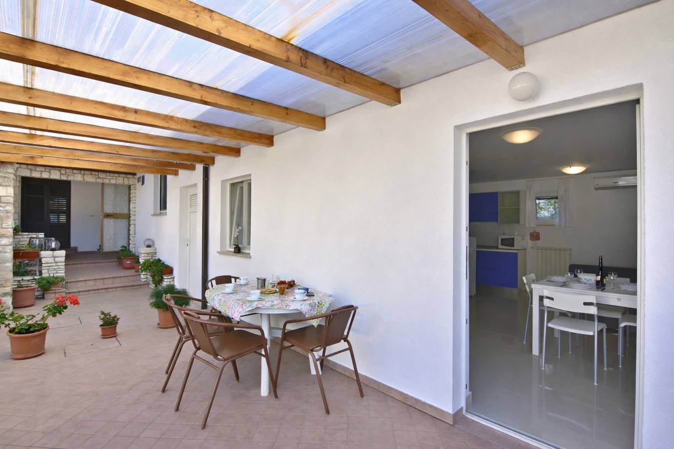 Terrassenwohnung 300 m vom Strand entfernt 1