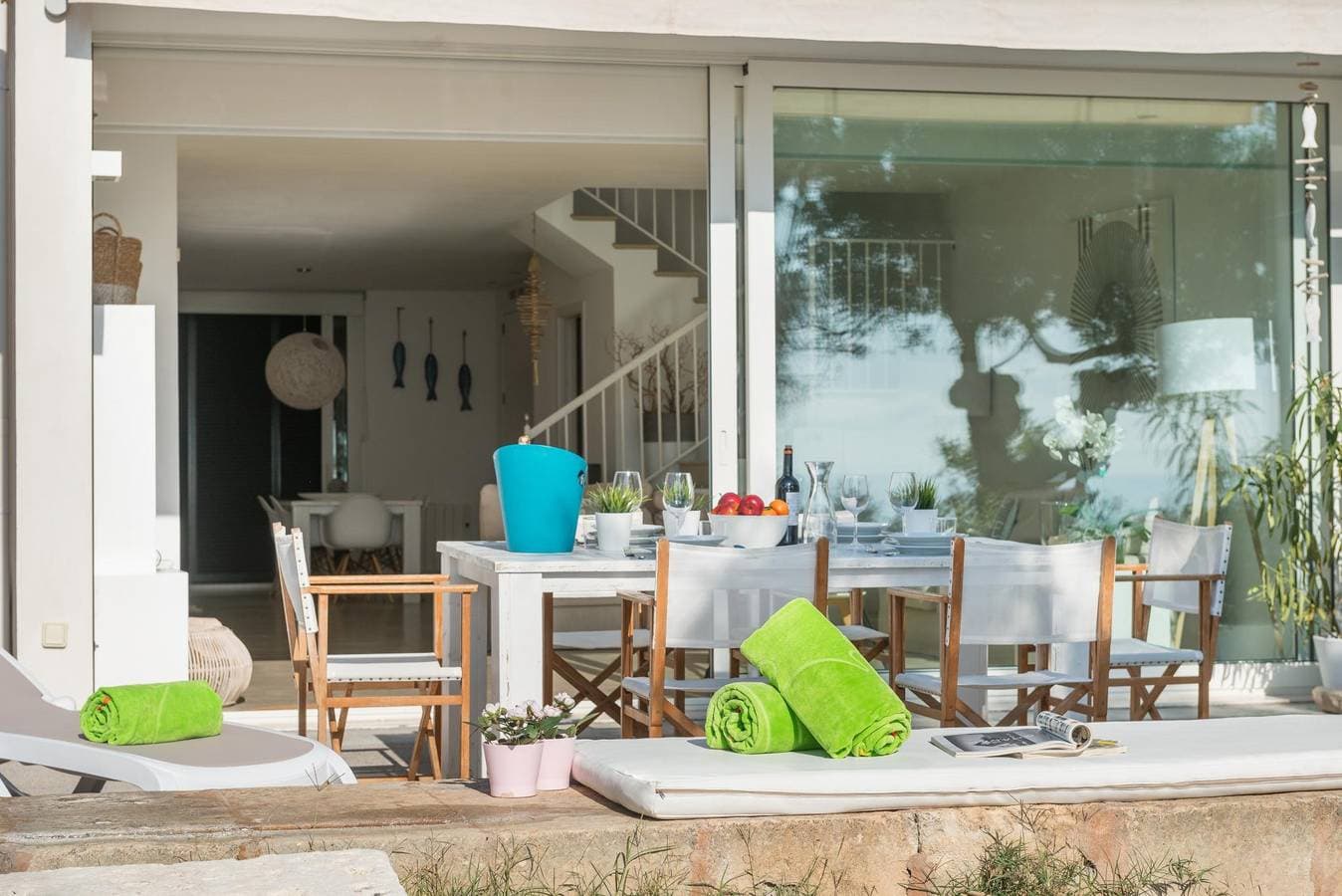 Foto 8 von 41: Port Nou Ca Na Cati - Ferienhaus mit Meerblick in Cala Bona. WiFi gratis