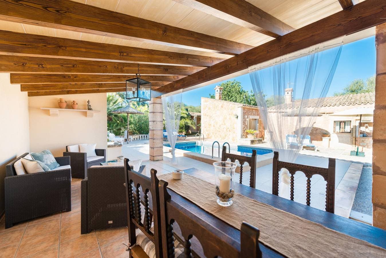Foto 9 von 45: Hórreo  - Ferienhaus mit privaten Pool in Campos. WiFi gratis