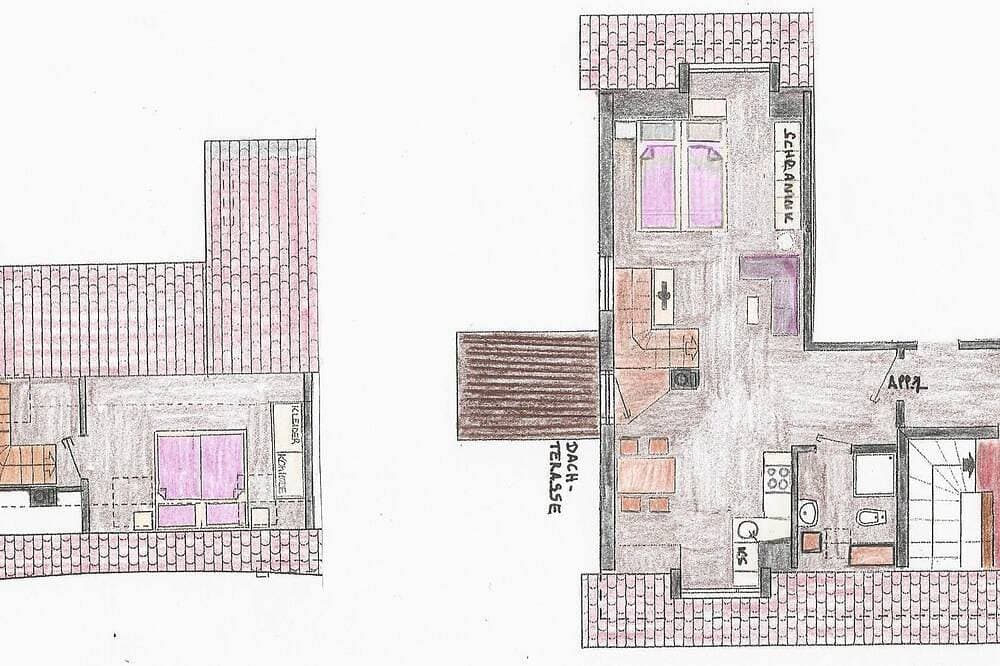 Foto 9 von 15: Großzügiges Ferien-Appartement mit Galerie und Dachterrasse