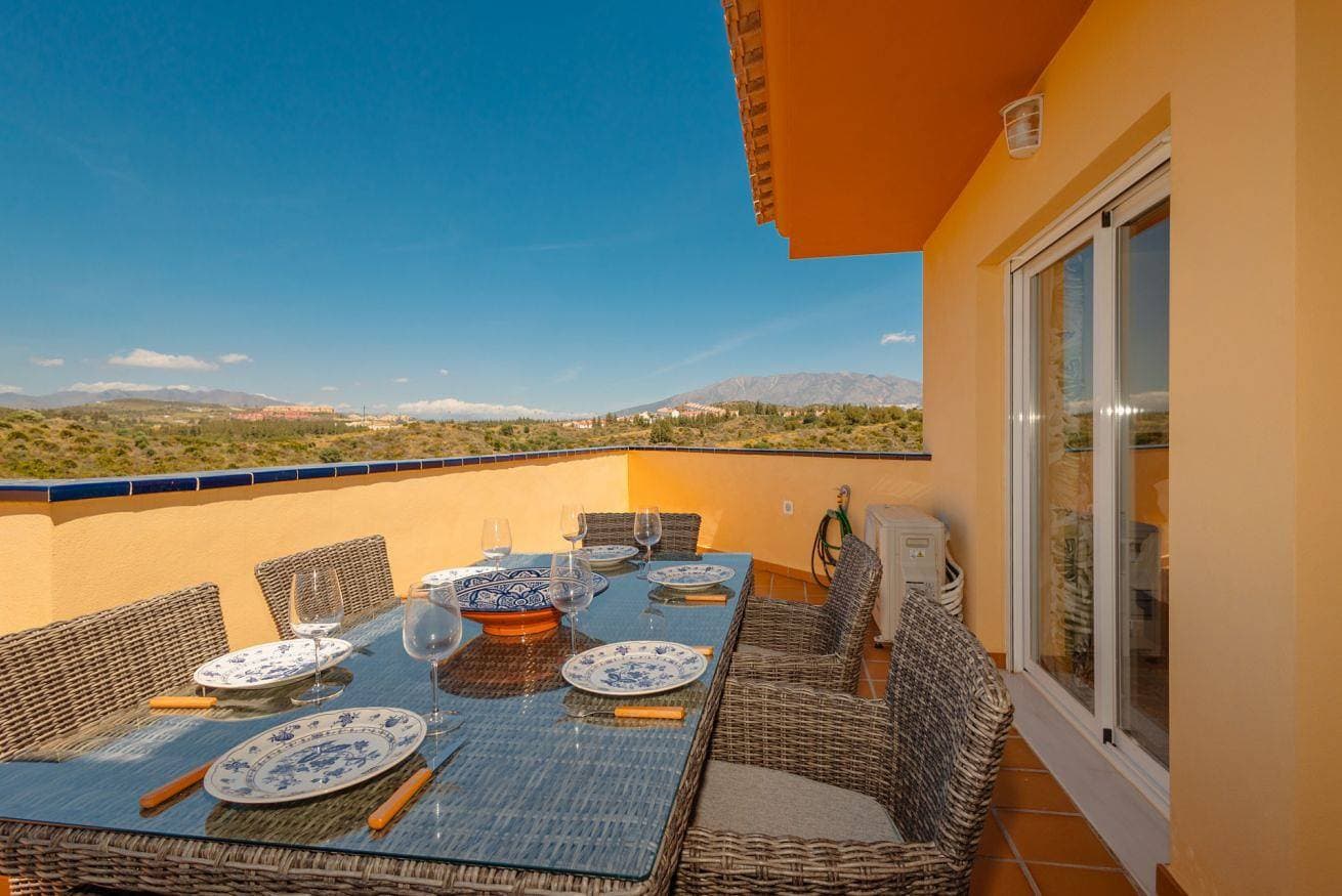 Foto 6 von 40: Gemütliche Wohnung; mit Meerblick, große private Terrasse, in der Nähe des Strandes; El Faro, Mijas