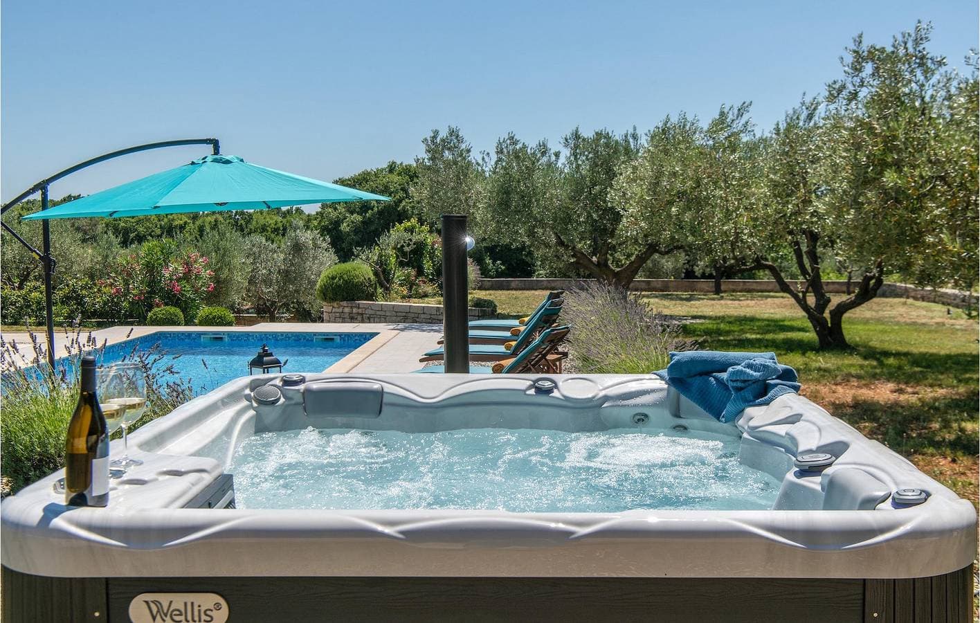 Foto 11 von 49: Gemütliche 2-Zimmer-Wohnung mit Pool, WLAN und Strand in der Nähe