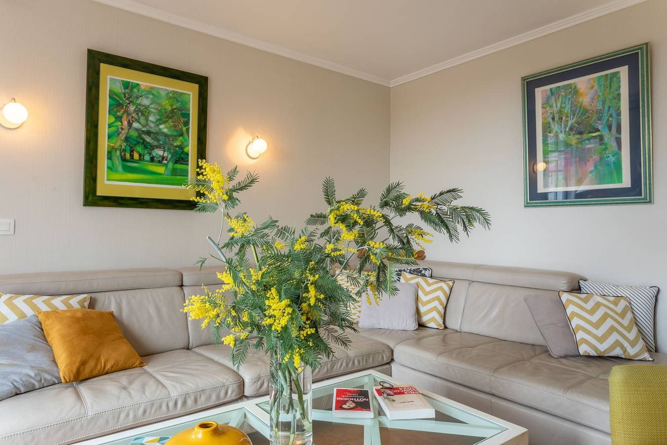 Foto 6 von 30: Ferienwohnung 'Grande Terrasse Vue Mer' mit Meerblick, Gemeinschaftspool und Wi-Fi