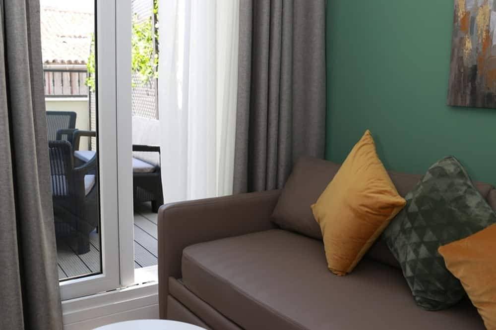 Foto 4 von 5: Penthouse mit einem Schlafzimmer und Terrasse für 4 Personen