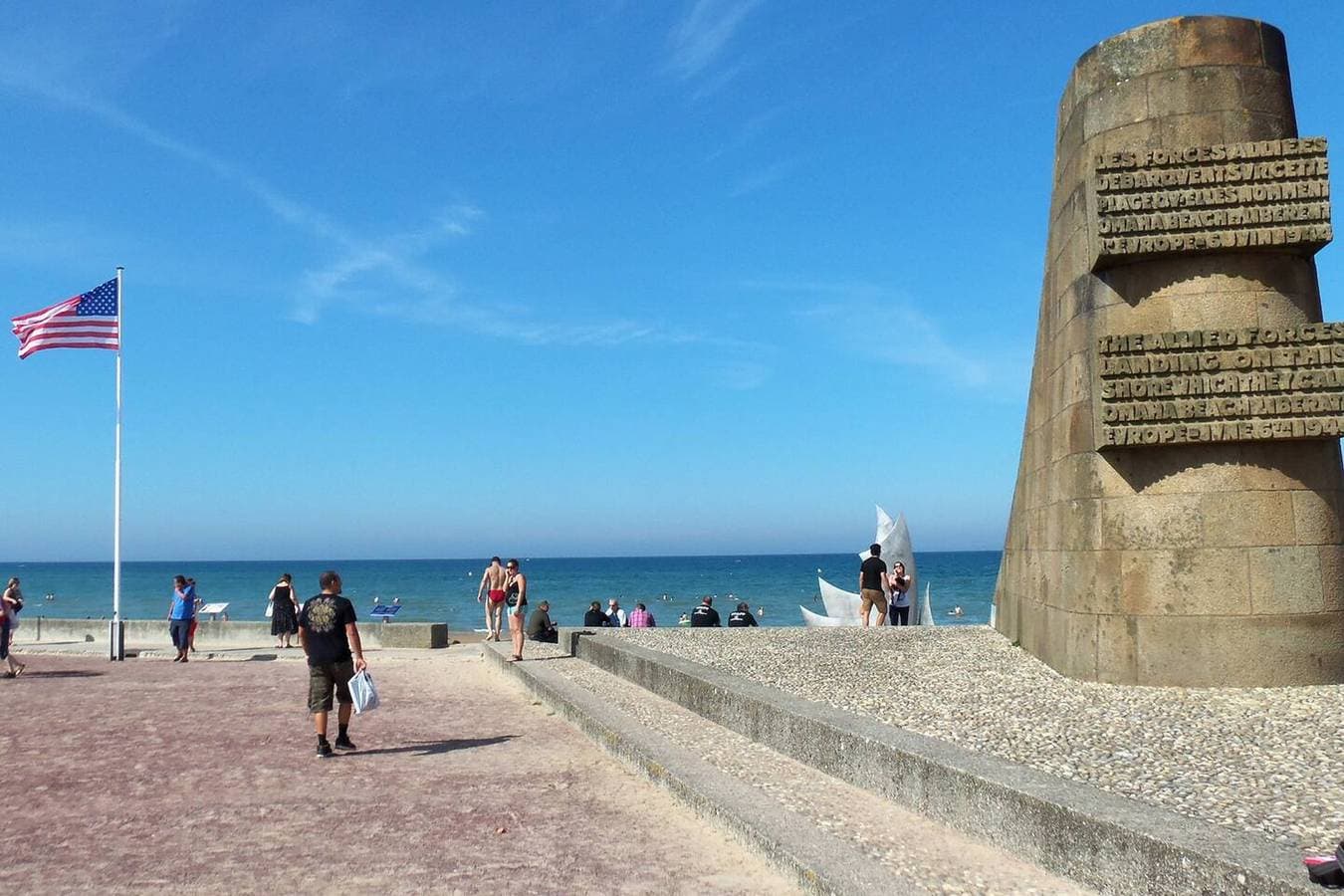 Foto 13 von 28: Charmantes Haus in Saint-Laurent-sur-Mer, Meerblick und Garten