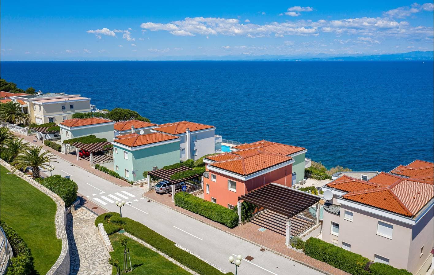 Foto 6 von 37: Ferienwohnung mit Meerblick, Pool, WLAN und Terrasse in der Nähe des FKK-Strandes Kanegra