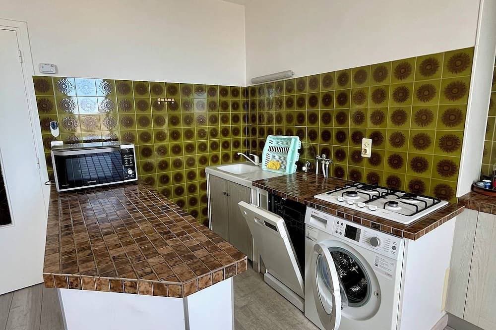 Foto 10 von 17: Magnificent 2p apartment in a villa with sea view, terrace & private parking.