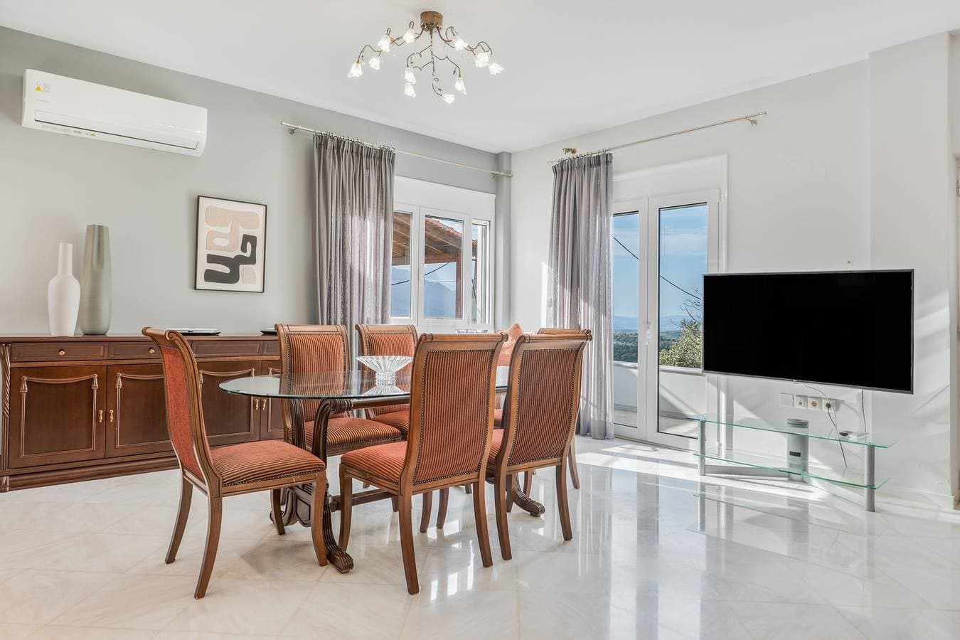 Foto 5 von 32: Wohnung 'Palailimnos' mit Meerblick, WLAN und Klimaanlage