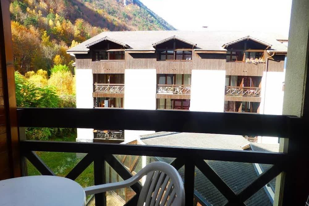 Foto 4 von 8: 3te Etage, balkon, fernseher, schließfach für die skier, 28m², Brides Les Bains