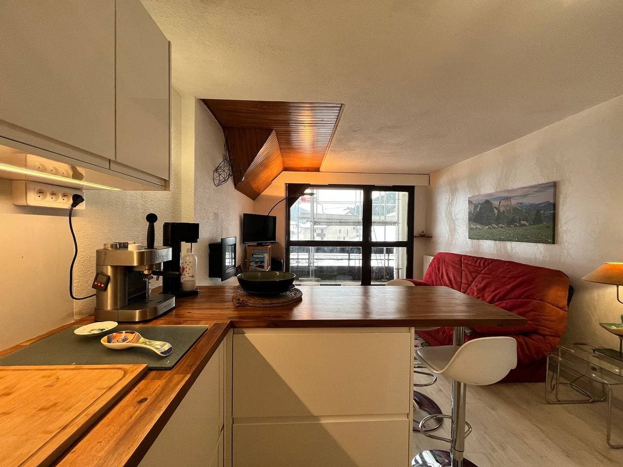 Foto 3 von 11: Renovierte Wohnung in Méaudre, 4 Pers, Terrasse, zentrumsnah