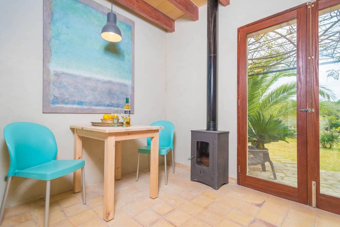Foto 9 von 19: Can Pina - Eco Redonda 1- Apartment mit Gemeinschaftspool in Costitx. WiFi gratis