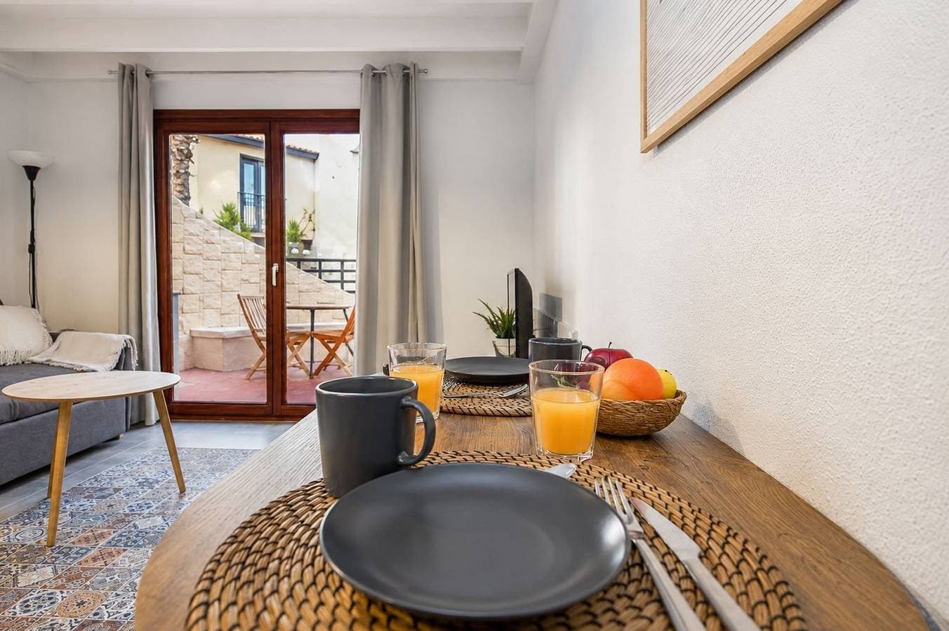Foto 12 von 31: Ferienwohnung für 3 Personen mit Terrasse
