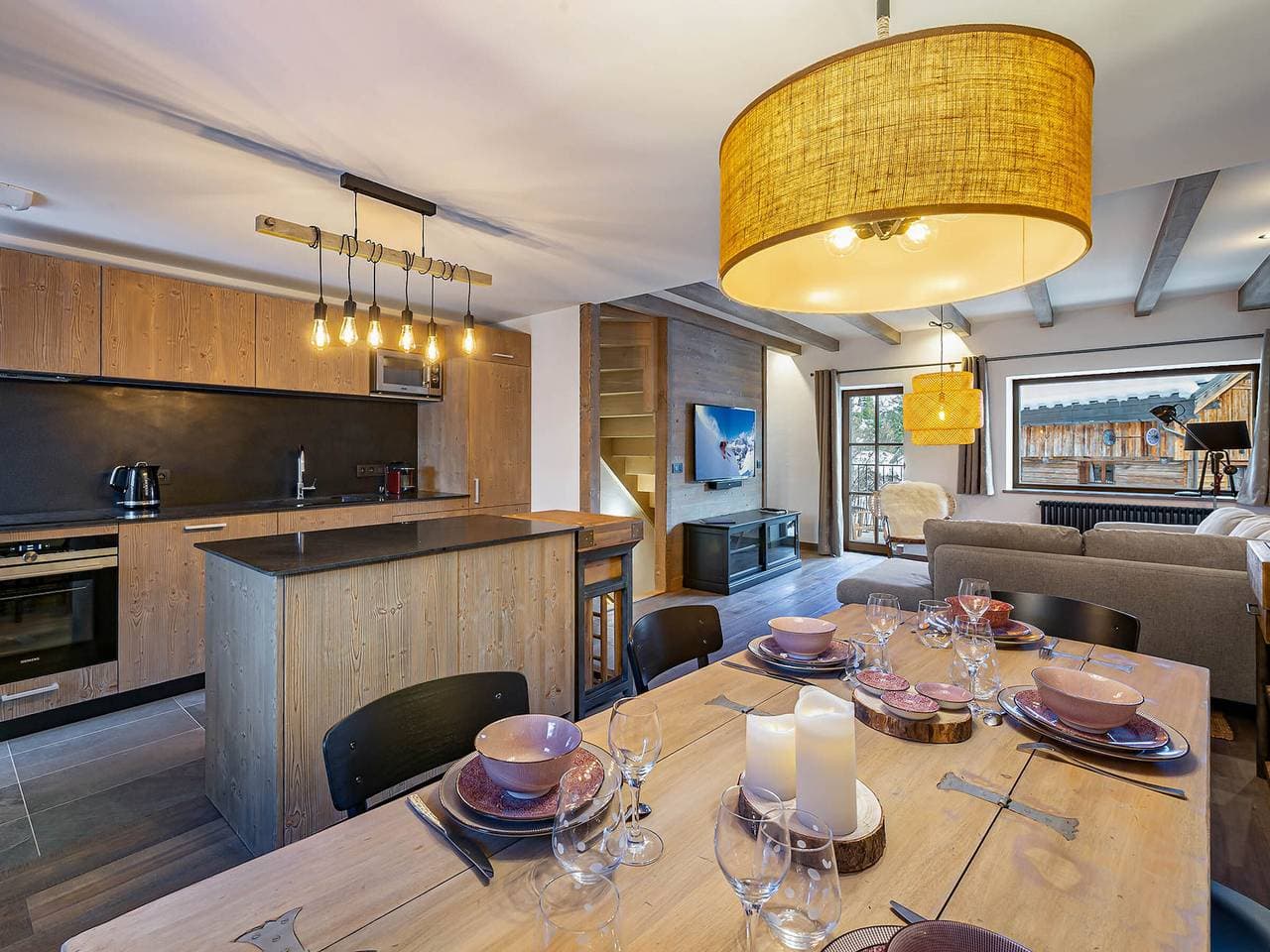 Modernes Chalet in Méribel, nahe Pisten, Haustiere erlaubt 1