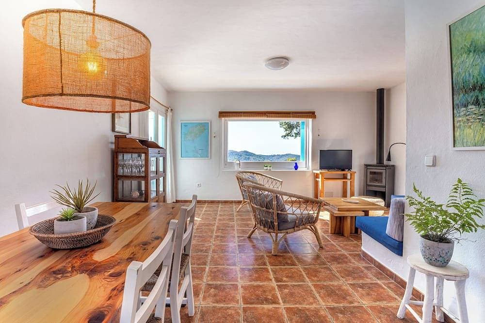 Foto 12 von 30: Schöne Villa für 6 Personen mit großem Pool, Meer- und Sonnenuntergangsblick in den Hügeln von San Jose