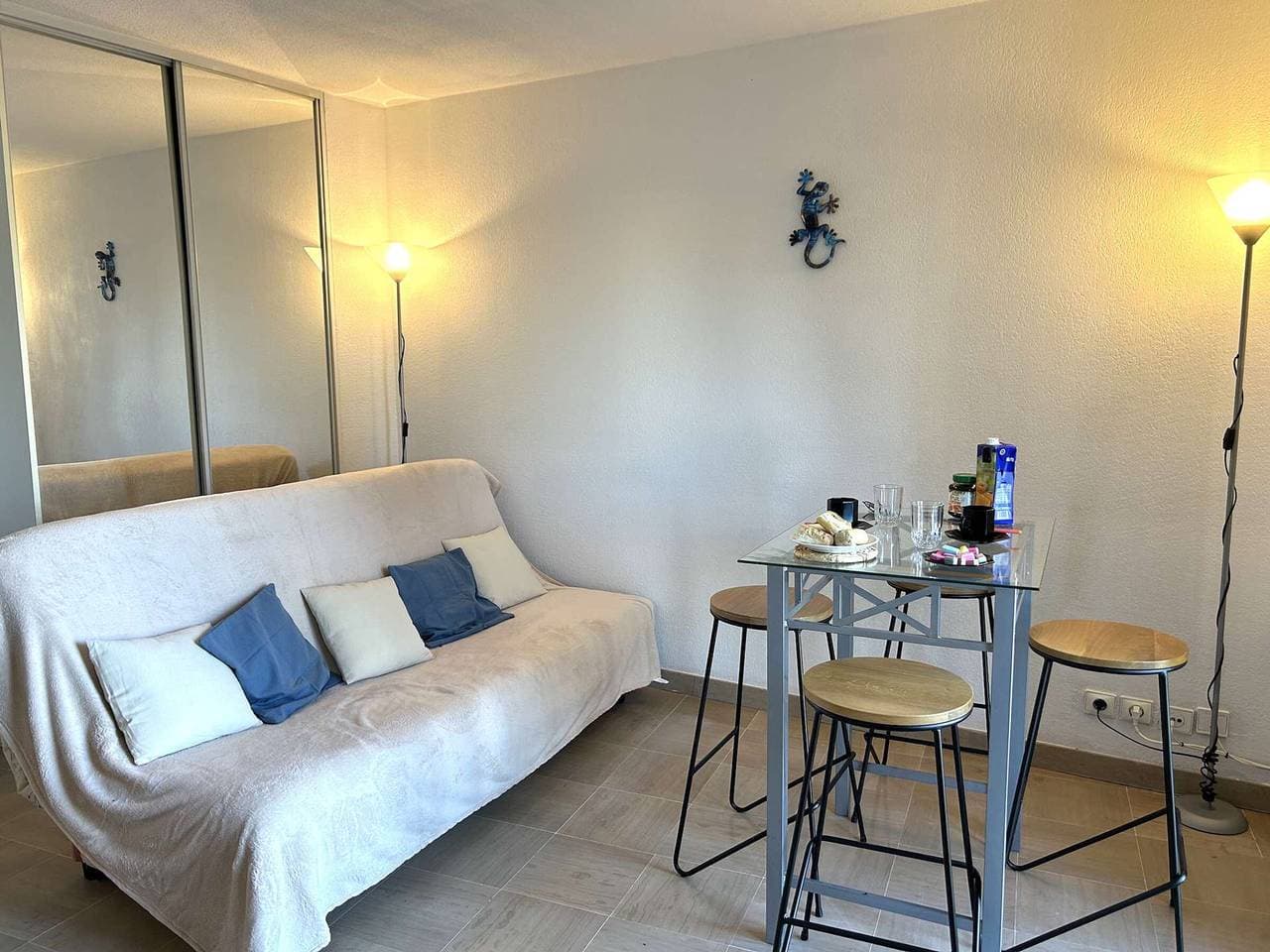 Foto 7 von 20: Studio-Kabine für 2 in Port Fréjus, nahe Strand, Internet inklusive