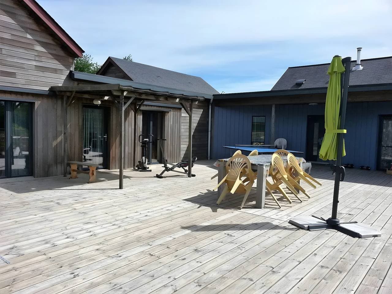 Foto 2 von 11: Apartment 'Au P'tit Venton – Ökologisch' mit privater Terrasse, Garten und WLAN