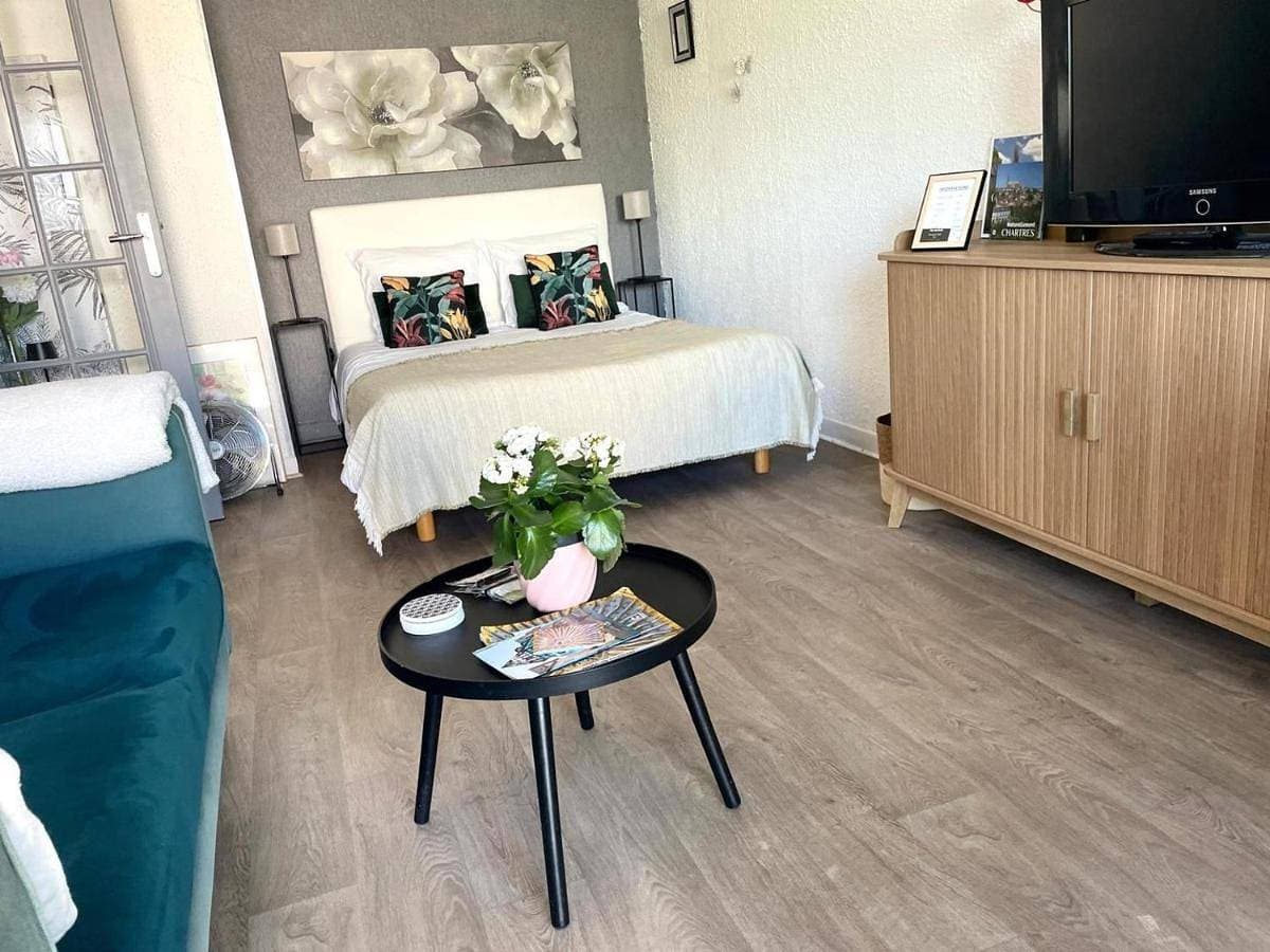 Le Clos Pichot - Studio avec balcon, parking privé - 5mn Gare 1