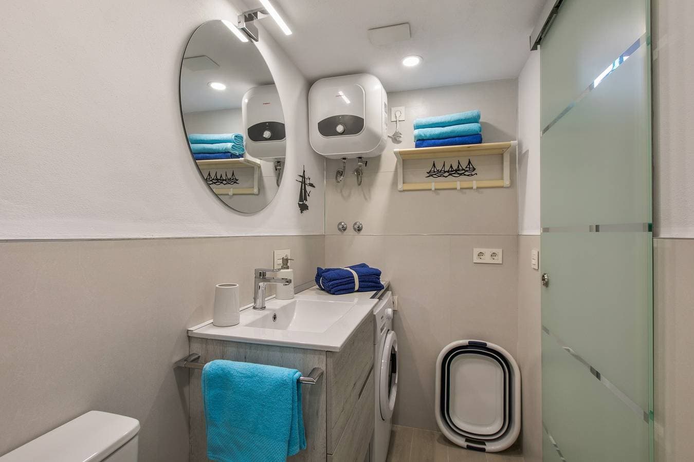 Foto 9 von 27: Ferienwohnung 'Mini Casa Azul' mit Meerblick und WLAN