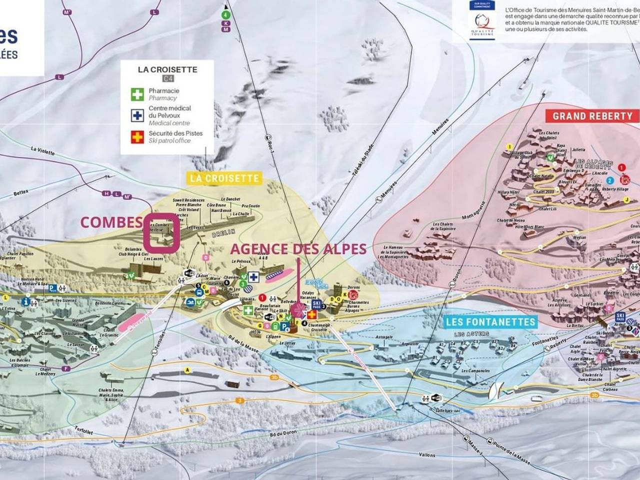 Foto 10 von 15: Studio für 2, Ski-in/Ski-out, Haustiere erlaubt, Les Menuires