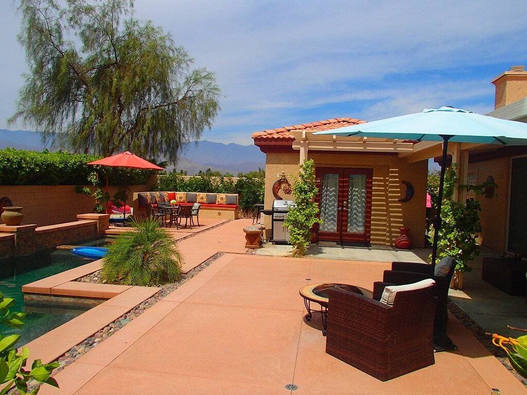 Foto 3 von 26: Privater Pool Casita - Super privat, Blick auf die Berge!
