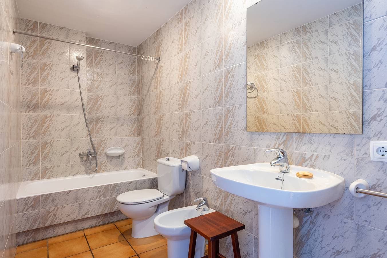 Foto 11 von 18: Ferienwohnung 'Residencial Planta Baja Cerca Playa' mit Meerblick, Wi-Fi und Klimaanlage