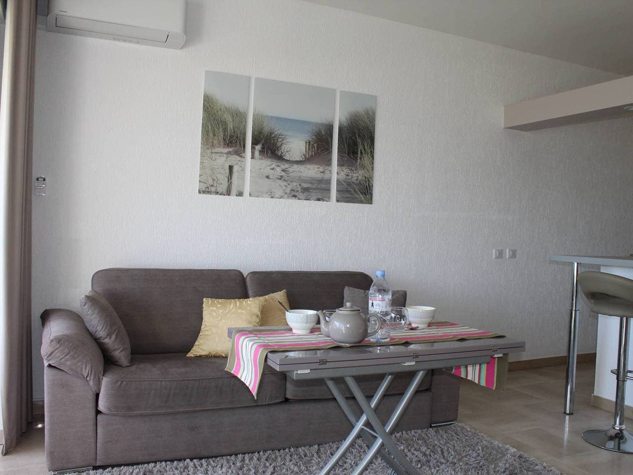 Foto 3 von 17: 2-Zimmer-Wohnung, 4 Schlafplätze, klimatisiert mit Parkplatz in Villeneuve-Loubet Plage