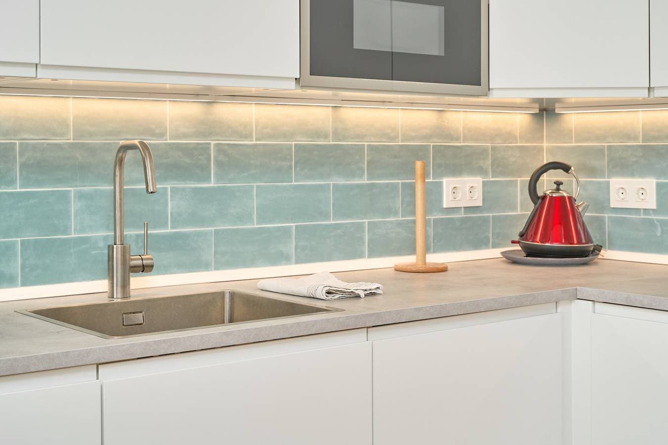 Foto 8 von 26: Ferienwohnung 'Apartamento Moderno' mit Meerblick, WLAN und Klimaanlage