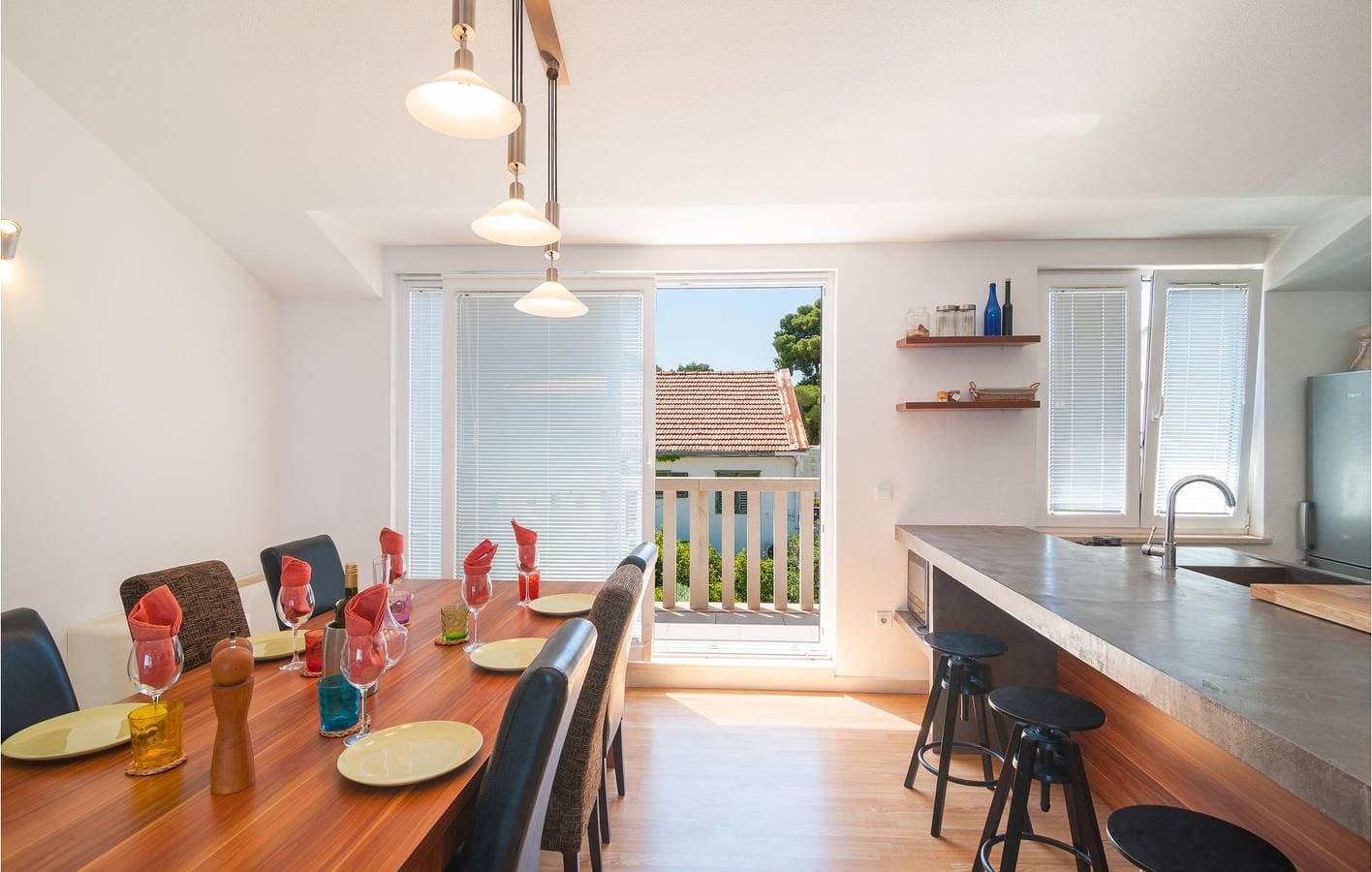Foto 6 von 27: Gemütliche 190 m² große Wohnung mit WLAN, Klimaanlage und Terrasse – 400 m vom Strand entfernt