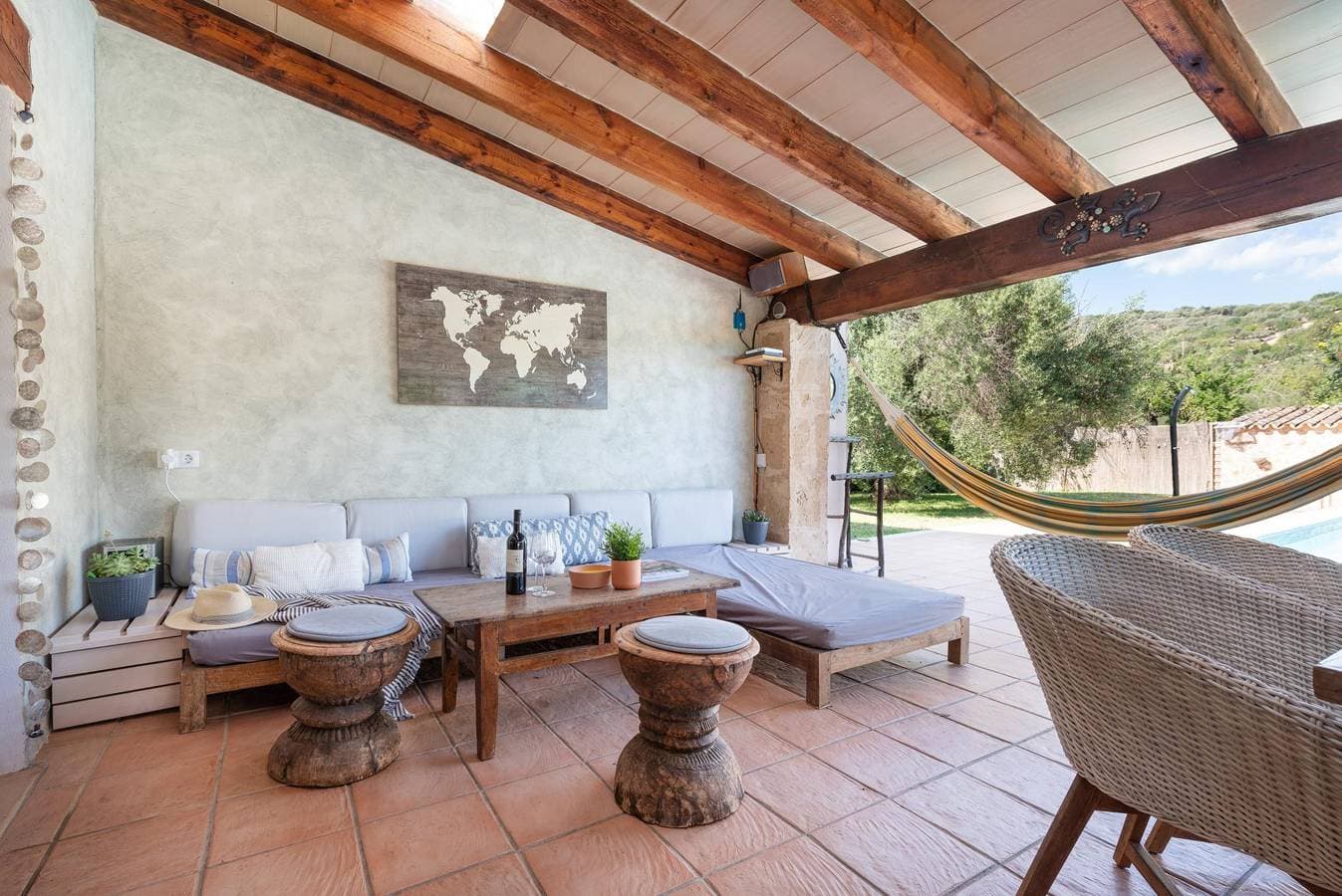 Foto 5 von 34: Ca Na Rosa - Ferienhaus mit privaten Pool in Campanet. WiFi gratis