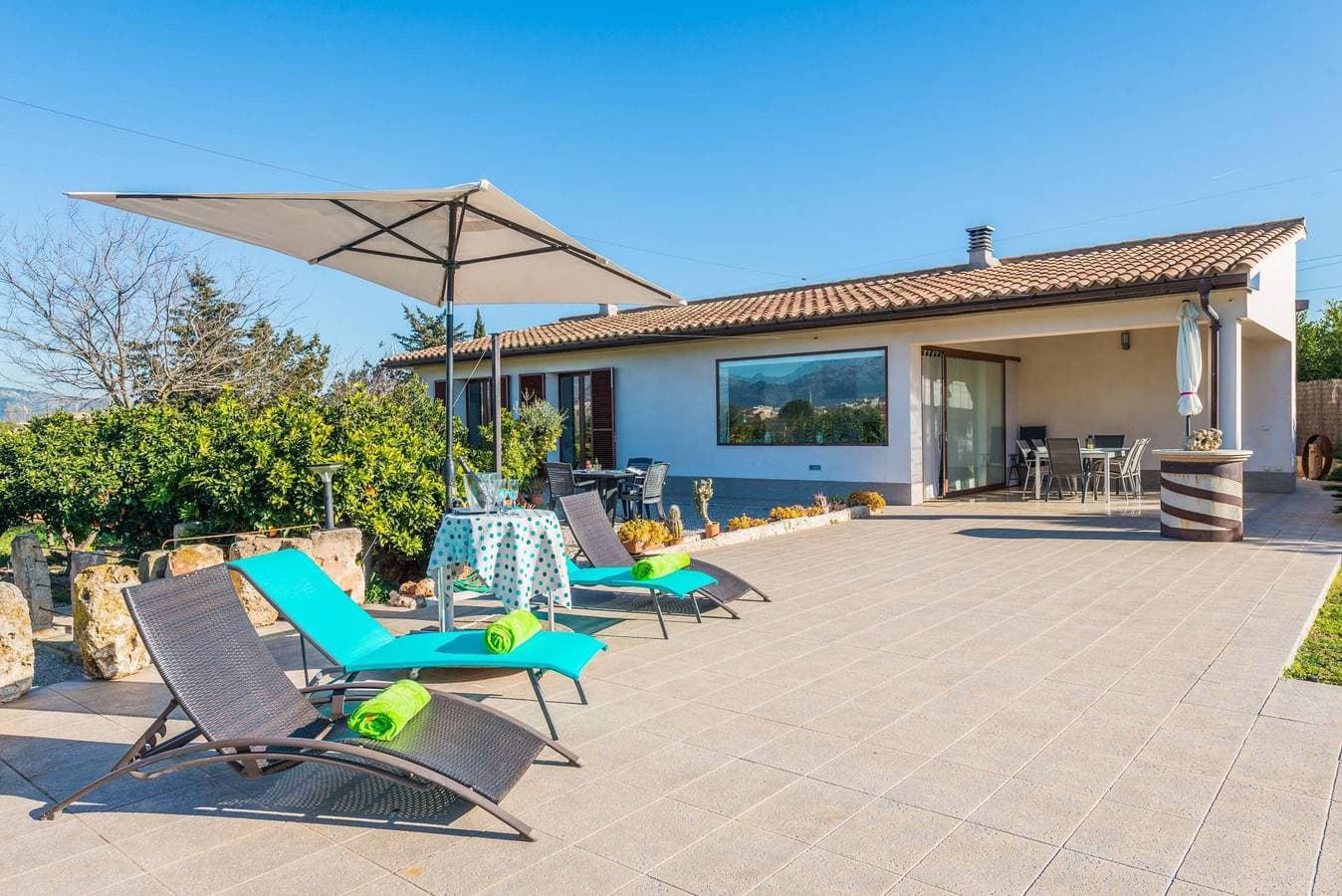 Foto 5 von 51: Es Serral - Ferienhaus mit privaten Pool in sa Pobla. WiFi gratis