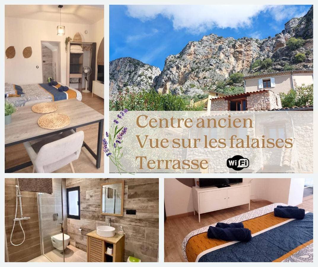 Studio Cœur de Moustiers - Terrasse 1
