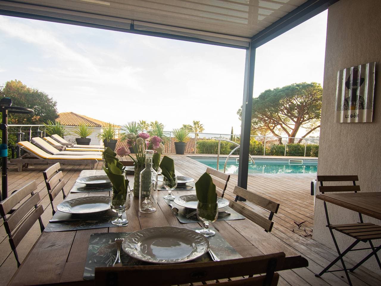 Foto 6 von 23: Carqueiranne: Charmante Villa mit Pool, Meerblick, für 8 Personen