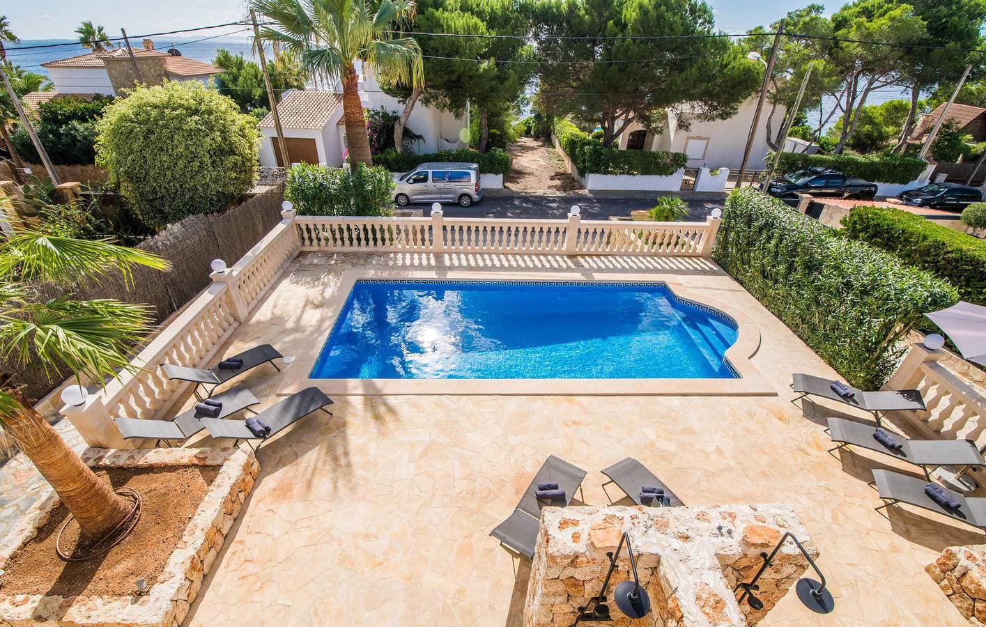 Foto 11 von 37: Apartment mit Meerblick und Pool, 1 km zum Strand Cala Pi