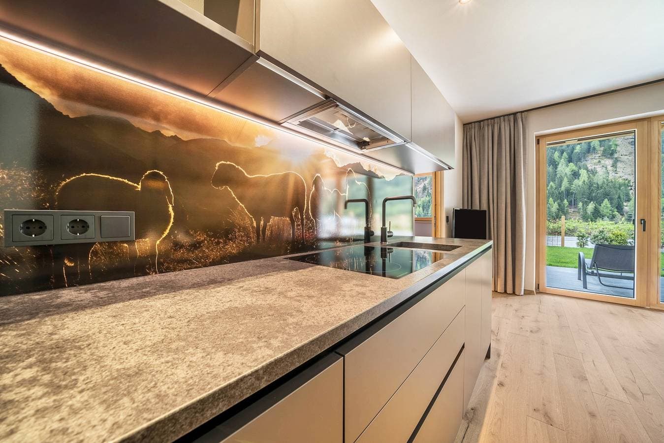Foto 7 von 24: Ferienwohnung 'Seebrunn - Kuppelwieser Alm' mit Bergblick, privater Terrasse und Wi-Fi