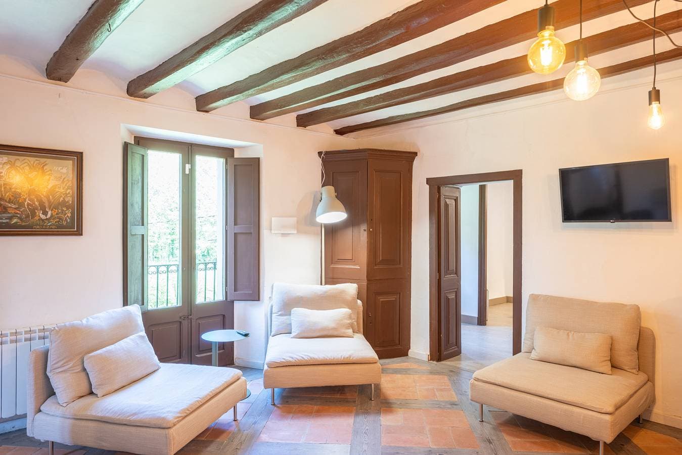 Foto 9 von 40: Majordoms Famada - Casa rural für 11 in La Vall d'en Bas, La Garrotxa