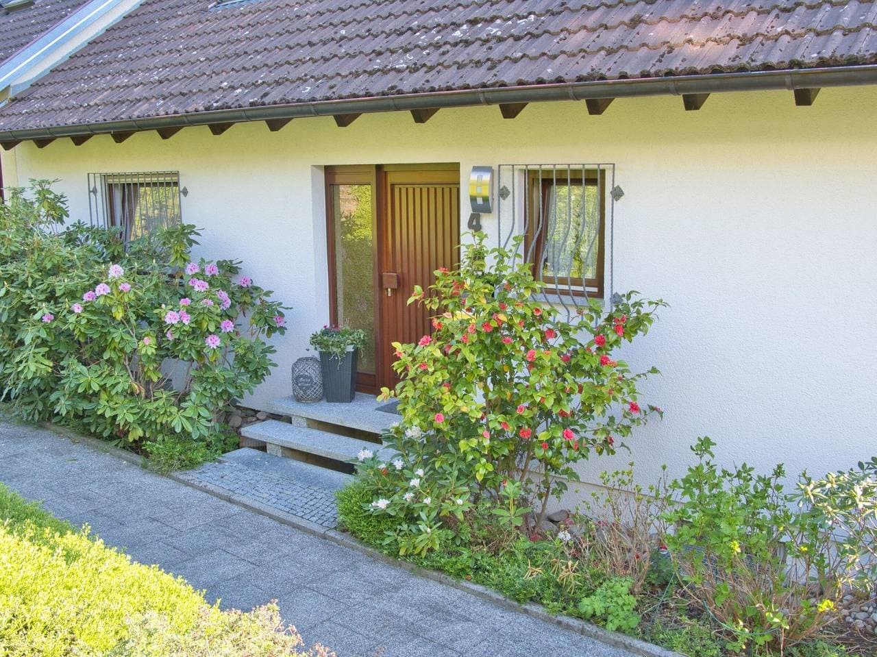 Foto 6 von 31: Ferienwohnung 'Weitblick' mit Gemeinschaftsgarten, Balkon und WLAN