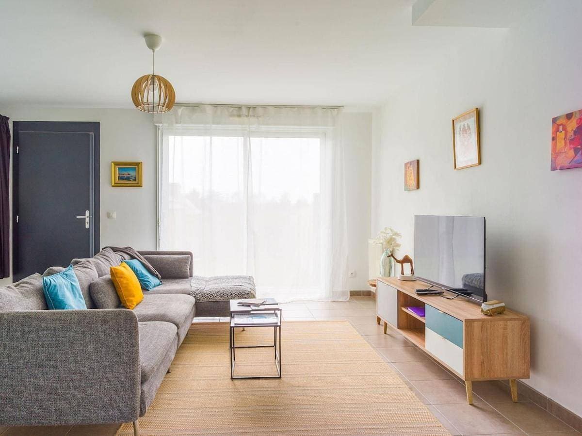 Maison moderne 6 pers avec jardin à 7 minutes des plages 1
