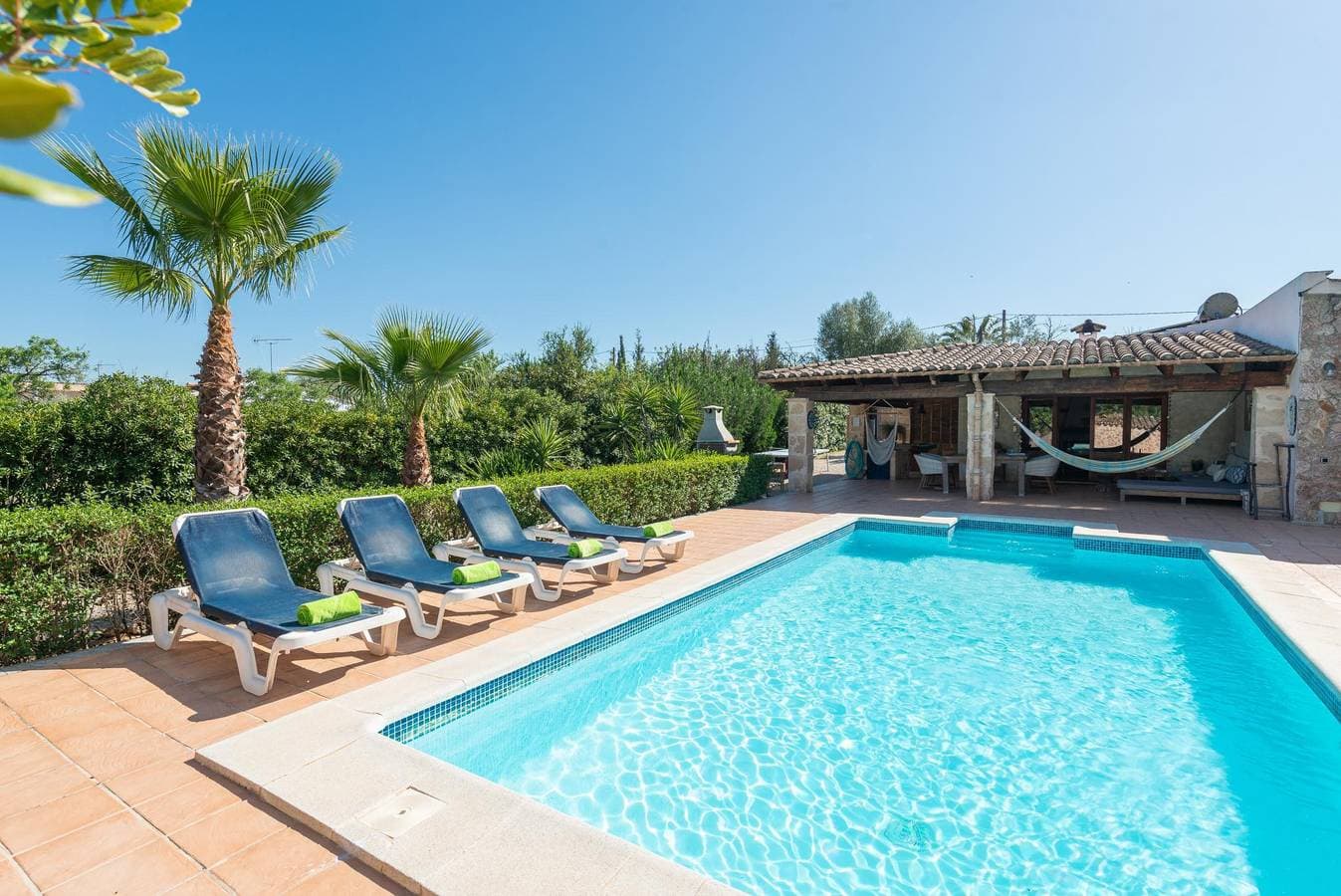 Foto 2 von 34: Ca Na Rosa - Ferienhaus mit privaten Pool in Campanet. WiFi gratis