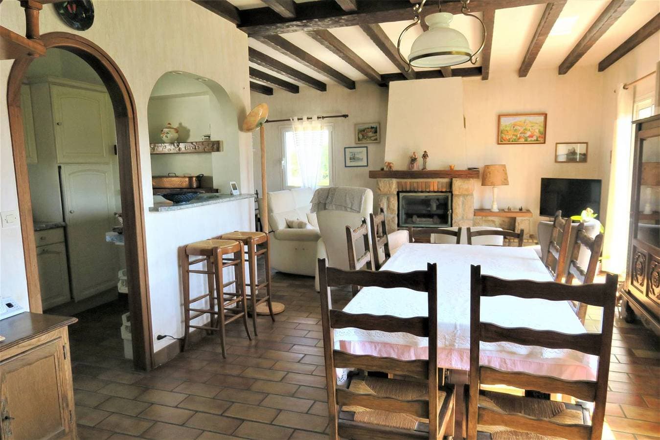 Foto 11 von 15: Ferienhaus für 9 Personen mit Garten