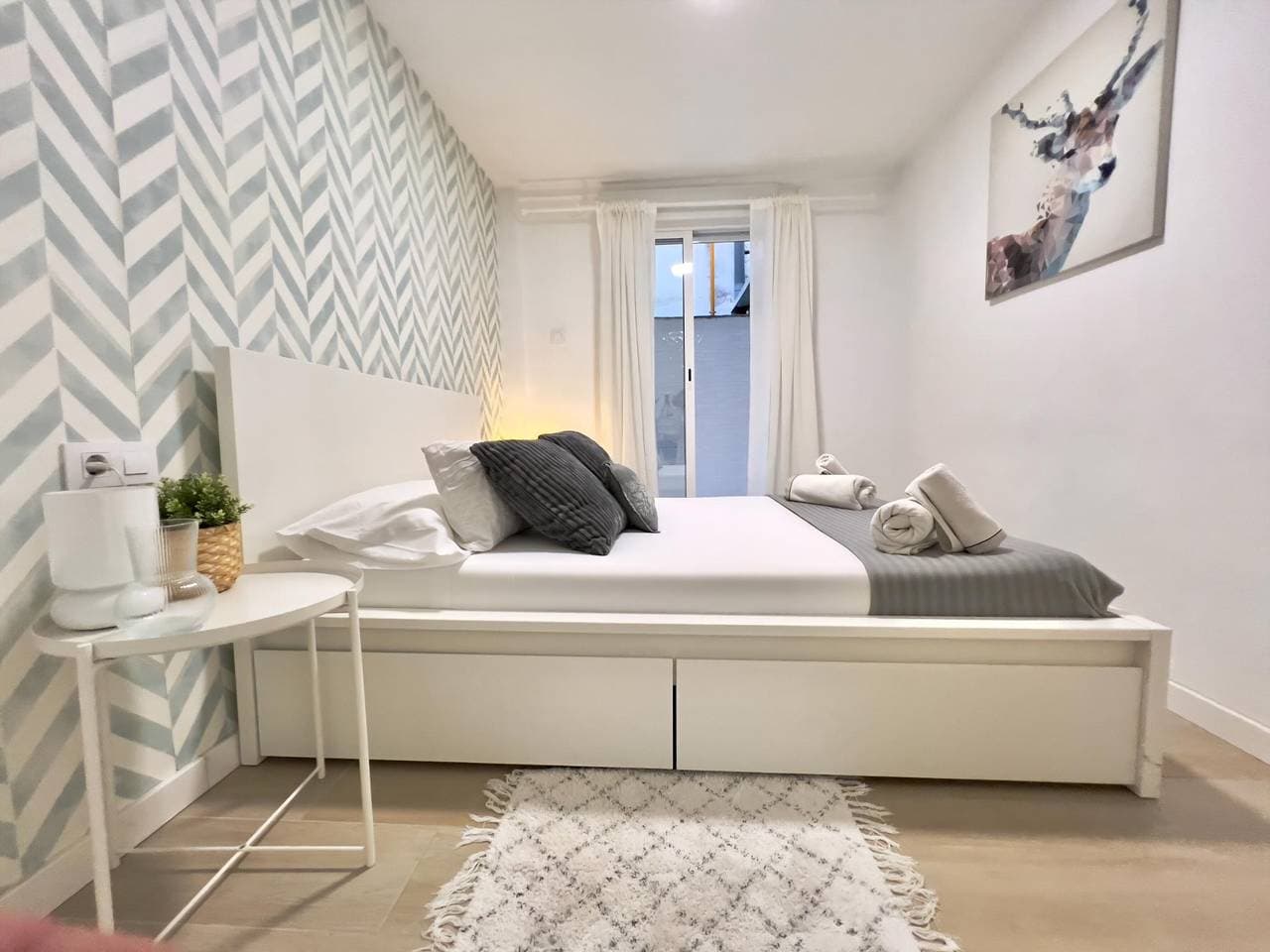 Foto 13 von 31: Ferienwohnung für 4 Personen mit Balkon